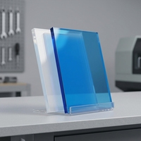 Plaque en polycarbonate résistante aux rayures, revêtement dur anti-rayures, panneau PC solide pour la protection des équipements