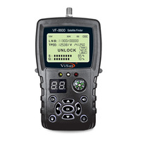 Détecteur de signal satellite numérique HD portable VF-8600 pour l'installation de paraboles