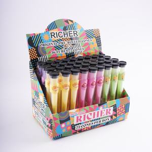 Factory Supply Fruit Flavor Pop Cones Assorted Juicy Taste One Click Burst Portable Disposable Cones For Wholesale - Product Image 1