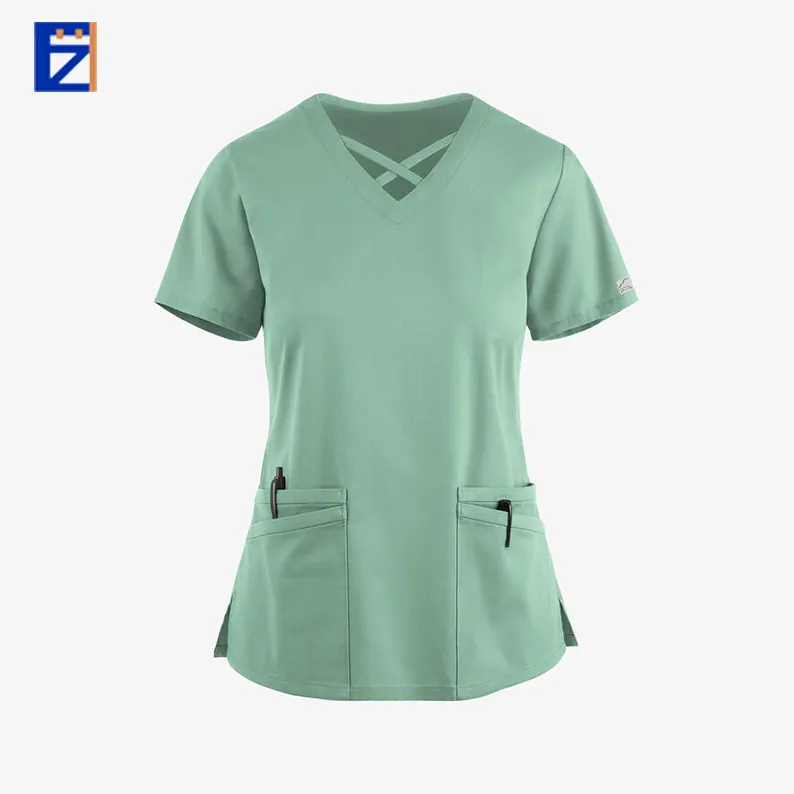 Conjuntos de uniformes de enfermagem para mulheres, uniforme masculino 1000Et para enfermeiras, moda médica