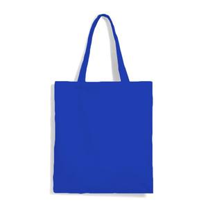 Bolsa de Mano de Algodón Premium Azul Rey, Talla Única, Uso Casual y Promocional, Técnica de Costura - Product Image 1