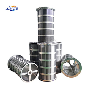 ลวดลิ่มสำหรับการบำบัดน้ำที่เป็นศูนย์กลาง316L แฟร็กทัลทางด้านข้างสแตนเลสสตีล304ท่อสกรีนจอห์นสัน - Product Image 6