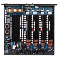 Amplificador de Potencia Profesional Gooermi de 4 Canales GaN Clase D con PFC de hasta 14560W, Amplificador de Alta Potencia para Sistema de Sonido de Subwoofer