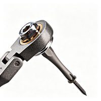 Perangkat Perkakas Soket Ratchet Multifungsi, Set Mata Obeng Torx Star Cross Hex, Peralatan Perbaikan Tangan Portabel