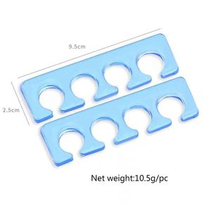 Reusable Hand-Foot Separation Nail Polish <b>Silicone</b> Divider <b>Tool</b> Embossed Graphic Printing Glue Separation Device Nail Art <b>Tools</b> - Product Image 2