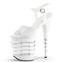 Chaussures de pole dance pour femmes à talons hauts de 20 cm, sandales exotiques de strip-tease, chaussures de pole dance pour femmes