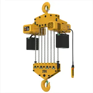 Vente en gros de palan à chaîne électrique télécommandé OEM 5t 3 tonnes 10 tonnes palan électrique industriel à usage intensif pour le levage