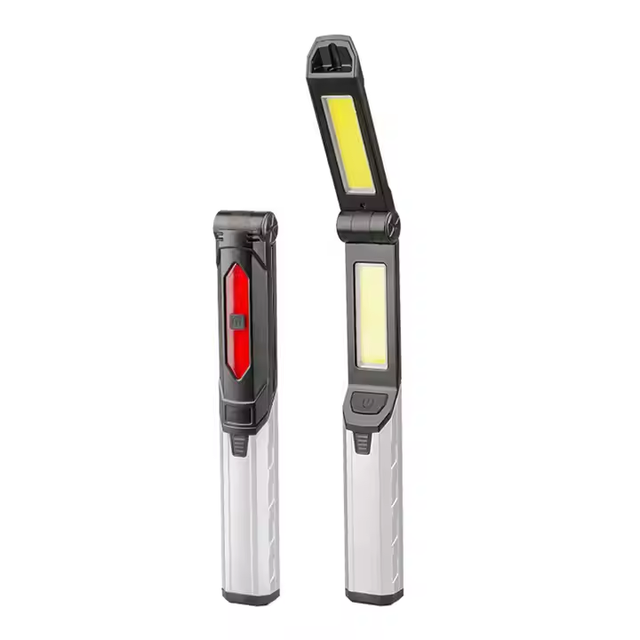 Portable USB Rechargeable Magnetic Mechanic LED Working Lights Collapsible Repairing Car Fix Emergency Working Flashlight