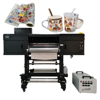 Impresora DTF A1 de 60 cm con cabezal I3200 para impresión de película de transferencia en frío, máquina de impresión de camisetas, impresora DTF UV rollo a rollo