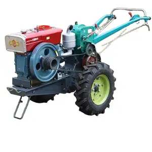 Small Walking Tractor 12hp 15hp 18hp 2WD 2 wheel hand held walking tractor