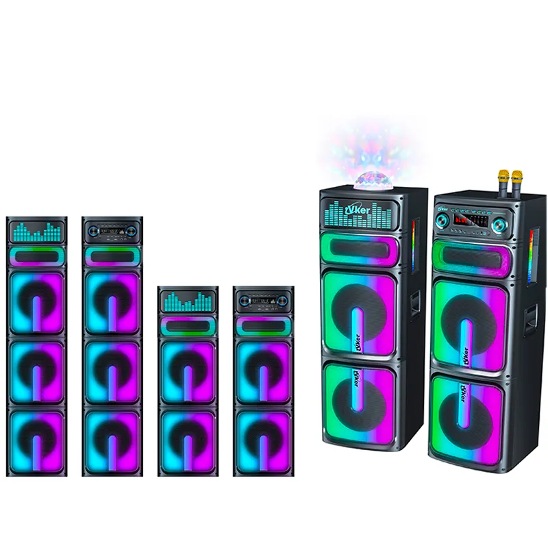 Kustom Mix And Match10 Inci Speaker Pesta Besar Dj Speaker Universal Bluetooth Pa Sistem Speaker Luar Ruangan Bluetooth