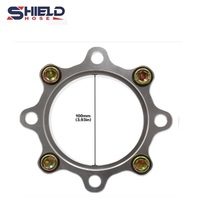Bouclier 2 "entretoises de roue avec 4/137 boulons et goujons de 12mm adaptés pour Can Am X3 toutes les années et 4 pièces CNC