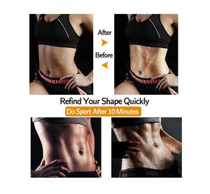 महिला लोचदार रबर कमर स्लिमिंग ट्रेनर-दैनिक पहनने और खेल के लिए पूर्ण-रैप बॉडी शेपर - Product Image 5
