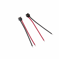 Câble de raccordement parallèle OEM personnalisé à 2 broches et 2 conducteurs, micro-flexible, avec terminaux étamés, pour connexion interne de module audio