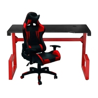 Escritorio para Juegos de PC, Diseño Nuevo 2026 2024, Precio Económico, Mesa para Laptop, Superficie de MDF, Patas de Metal con Recubrimiento en Polvo, Personalizable