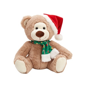Oso de Peluche Navideño al por Mayor, Regalo de Navidad con Relleno de Algodón PP - Product Image 1