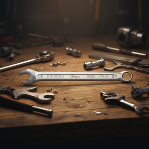 Ttake 6085 Short Combination <b>Wrench</b> 8mm DIN3119A Italy Made - Product Image 3