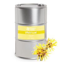 Hydrolat d'Hamamélis Biologique pour la Peau du Visage, 100% Pur et Naturel, Eau Florale d'Hamamélis Distillée à la Vapeur