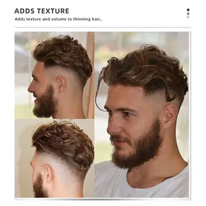 Campione di prova di benvenuto OEM forte tenere lo Styling dei capelli Texture pasta opaca opaca crema di argilla opaca per gli uomini