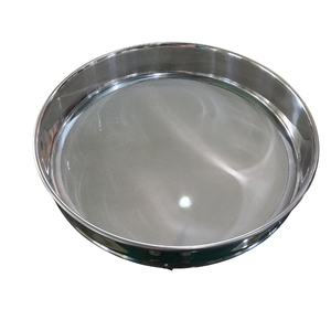 Ensemble de tamis de laboratoire en acier inoxydable tissé avec des ouvertures précises de 8 à 20 mailles pour l'analyse et le criblage des granulométries - Product Image 2
