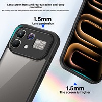 Étui de téléphone portable transparent en TPU PC de luxe populaire pour Infinix Hot 70 Note 60, coque de protection antichoc pour Tecno Camon 50 Pro