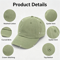 Gorras de Béisbol de Algodón Lisas al por Mayor para Niños, Gorras de Sol para Bebés y Niños Pequeños, Gorras de Béisbol de 6 Paneles con Parte Superior Suave, ODM/OEM