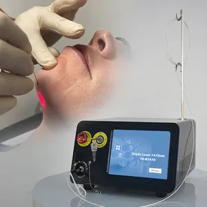 Dernière Offres Spéciales Diode Lipo Laser 980nm 1470nm EndoSkin Face Lifting Laserlift EndoLaser Lipolyse Laser 1470nm