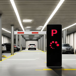 Toptan otomatik paslanmaz çelik bom bariyer kapısı akıllı açık otopark sistemi ile otopark bilet makinesi opsiyonel - Product Image 2