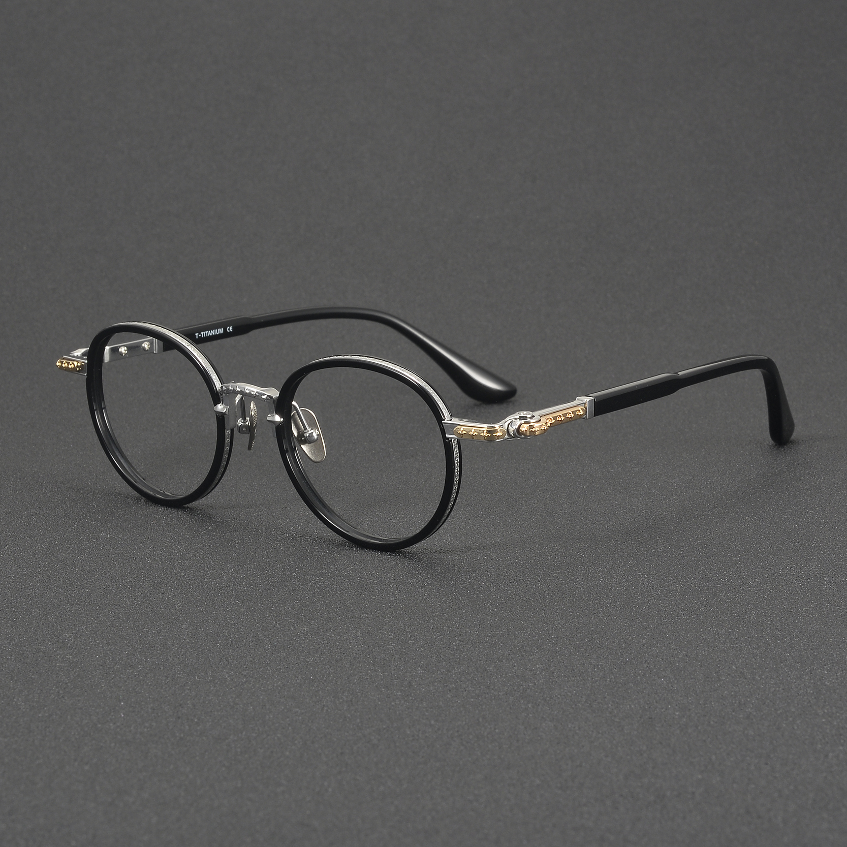C1 Black silver gold