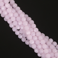 100 pièces/sac 24 Couleurs 6 MM Facettes Perles de Verre Creux Géométrique à Facettes Multiples En Verre Perles de Charme pour la Fabrication De Bijoux bracelet BRICOLAGE