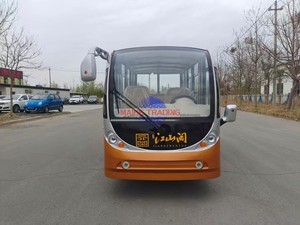 Minibús Eléctrico de 23 Asientos con Techo Abierto, Motor de CA de 96V/20kw, Vehículo Turístico para Viajes y Recorridos - Product Image 5