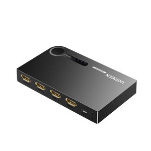 Commutateur HD-MI 4K 3 entrées 1 sortie, Hub Répartiteur HD-MI 4K 30Hz, Transmission Plus Rapide et Plus Stable, Aucun <span class=keywords><strong>avis</strong></span> pour le moment - Product Image 1