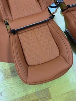 Für Audi A3 A4 A5 A6 A7 A8 Q3 Q5 Q7 Maßgefertigter Carbonfaser-Sportsitz Echtes Leder PVC für RS6 RS7 Rennsport-Automotive