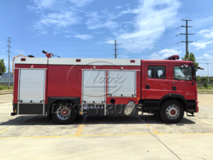 Camion de pompiers de 2000 gallons avec système de commande électrique, utilisation facile, capacité de 8 tonnes d'eau et de mousse, prix compétitif - Product Image 2