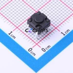 TSG001A04526A Tactile Switch Through hole Component (THT) Switch Round Button 2.6N Through Hole 6.15mm - Product Image 1