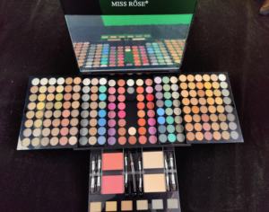 Large <strong>Eyeshadow</strong> Palette 180 Colors with Blush <strong>Eyeshadow</strong> Palette Custom <strong>Miss</strong> <strong>Rose</strong> <strong>Eyeshadow</strong> Palette - Product Image 1