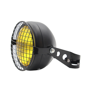 Phare de moto vintage pour <span class=keywords><strong>Cafe</strong></span> <span class=keywords><strong>Racer</strong></span> Universal Side Mount Moto Classic 5.75 - Product Image 4
