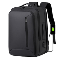 Sac à dos d'affaires extensible personnalisé avec LOGO pour homme, grande capacité, pour voyage en extérieur, avec chargement USB