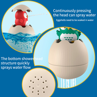 Jouets de bain flottants Zhorya pour bébés, œufs de pingouin et de canard à pulvériser pour tout-petits