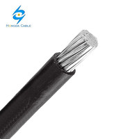 250 350 500 600 750 MCM Cable de aluminio XHHW 600 AL V Cable eléctrico con aislamiento XLPE para aplicación aérea