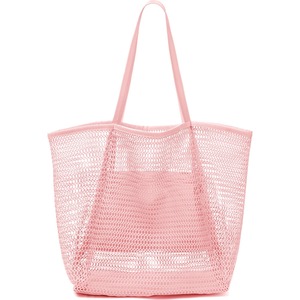 Customized Large-sized Mesh Summer Autumn <strong>Open</strong> Embroidery Beach Tote <strong>Bag</strong> Casual Handbag for Women Foldable Single-shoulder <strong>Bag</strong> - Product Image 5