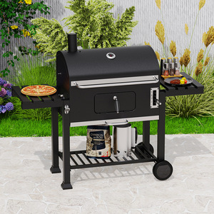 Custom Ky4524hg Bbq Grill 1.5m Multifunctional Outdoor Cooking With Side Tables And Storage Shelf - Product Image 1