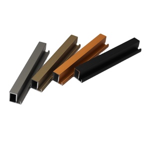 ตู้เสื้อผ้าบานเลื่อนกระจก วัสดุกรอบหน้าต่างอะลูมิเนียมสีดำอะโนไดซ์ ดีไซน์ถอดประกอบได้ รุ่น GQK GS02031 - Product Image 1