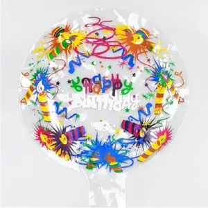 Taole suporte de balão para festas, conjunto de balão para festa de casamento, estampado personalizado, 20 polegadas