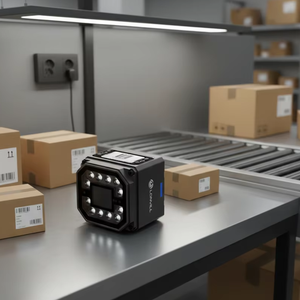 Escáner de <span class=keywords><strong>C</strong></span>ódigo de Barras LONVILL Multifocal Segmentado, Configuración Directa, RS232, Ethernet, Montaje Fijo, con Pantalla - Product Image 1