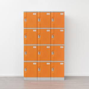 Armoire à casiers électronique à vente chaude, casier en plastique pour le personnel de l'atelier, salle de sport, structure assemblée - Product Image 1