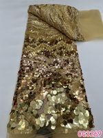 Tissu en dentelle de tulle perlé et pailleté de luxe 2026 pour robe de mariée, tissu en dentelle africaine française perlé de luxe pour matériel nuptial