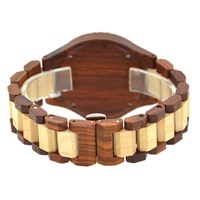 Personaliza Tu Propio Reloj de Marca, Relojes de Madera Resistentes al Agua de 3 ATM para Hombre, Reloj de Pulsera de Madera