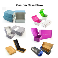 Carton en papier kraft avec design personnalisé et inserts de protection