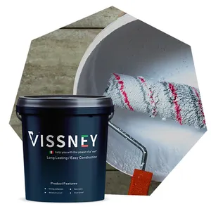 Vissney Heat Reflective Paint Waterproof And Heat Insulation Integration Coating For Roof And Wall